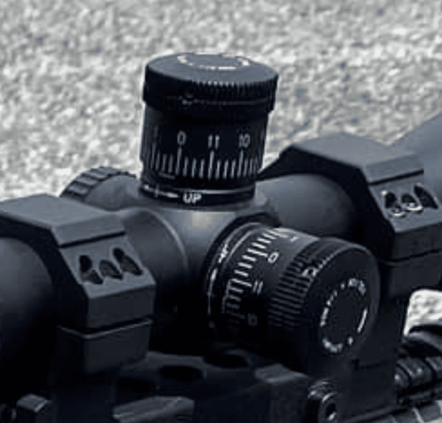 Trijicon TR23 AccuPoint 5-25x50 adjusment knobs