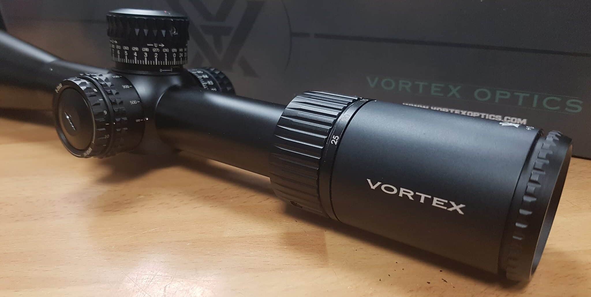 Vortex Optics Viper PST 5-25x50 side view